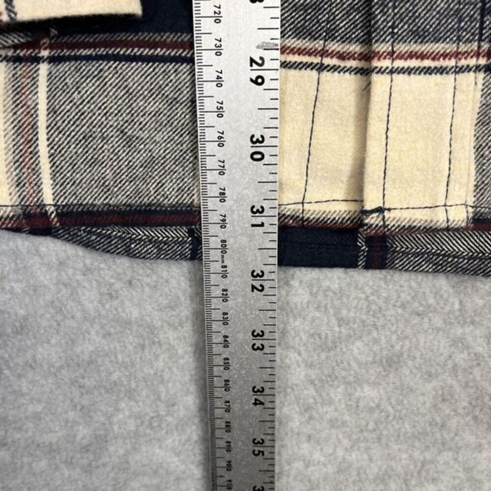 Jachs Heavy Black and Cream Plaid Casual Button Down Shirt - Picture 3 of 7